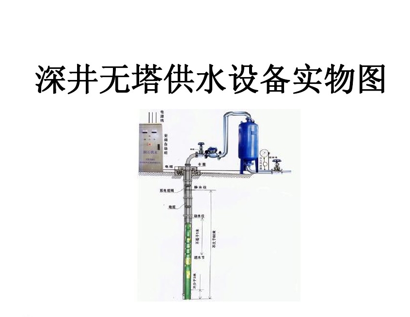 德格县井泵无塔式供水设备